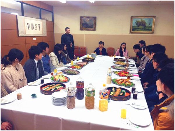 沈纯琼副院长慰问在日留学生 沈纯琼副院长慰问在日留学生